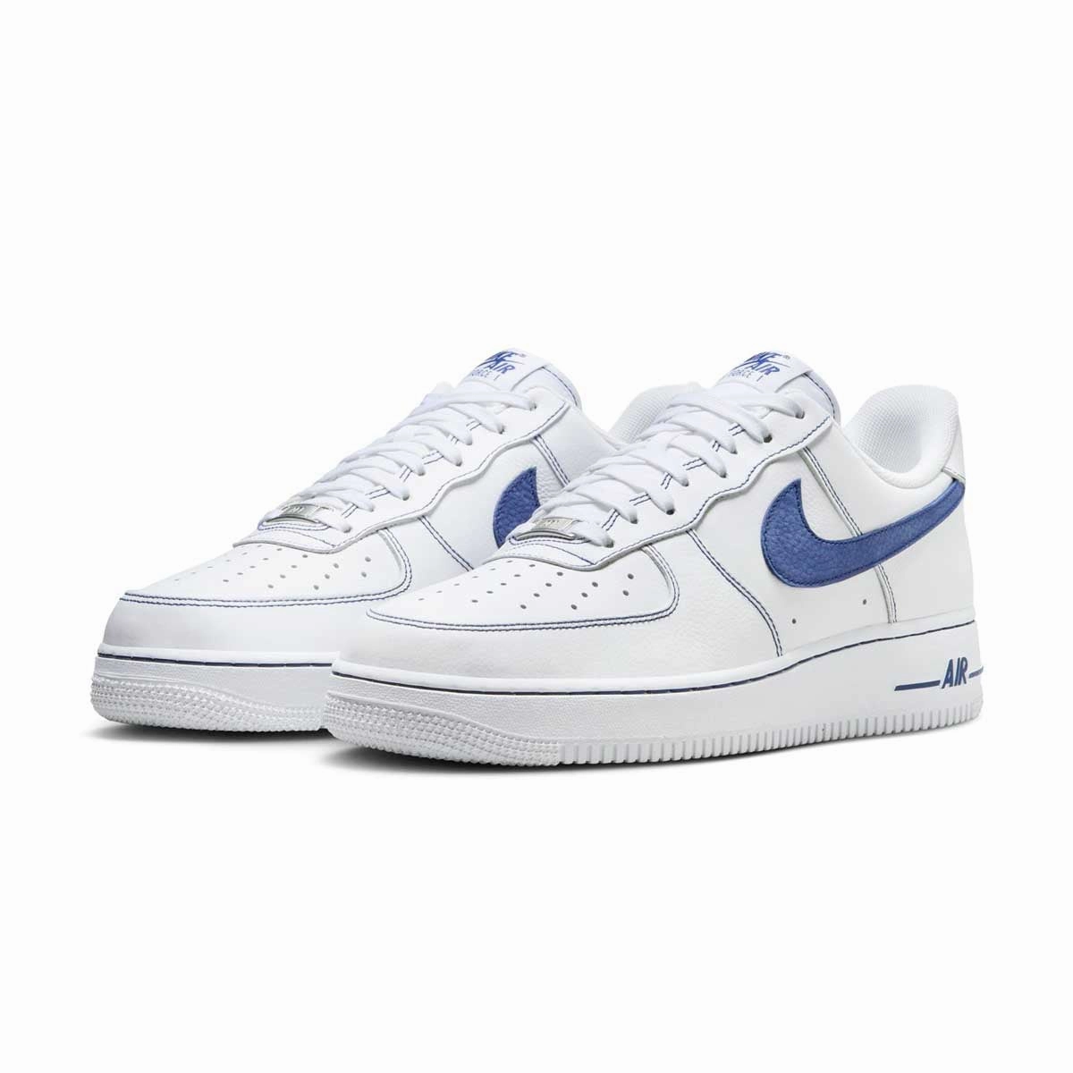 grip - level Boosted touch Air Force 1 '07 LV8 'White Deep Royal Blue'