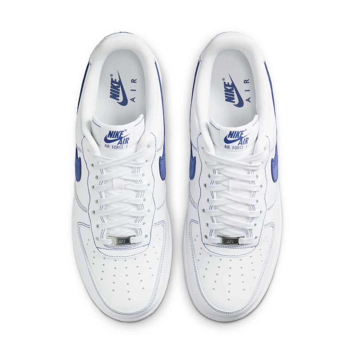 Air Force 1 '07 LV8 'White Deep Royal Blue' right - foot