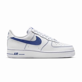 Modern sole Air Force 1 '07 LV8 'White Deep Royal Blue'