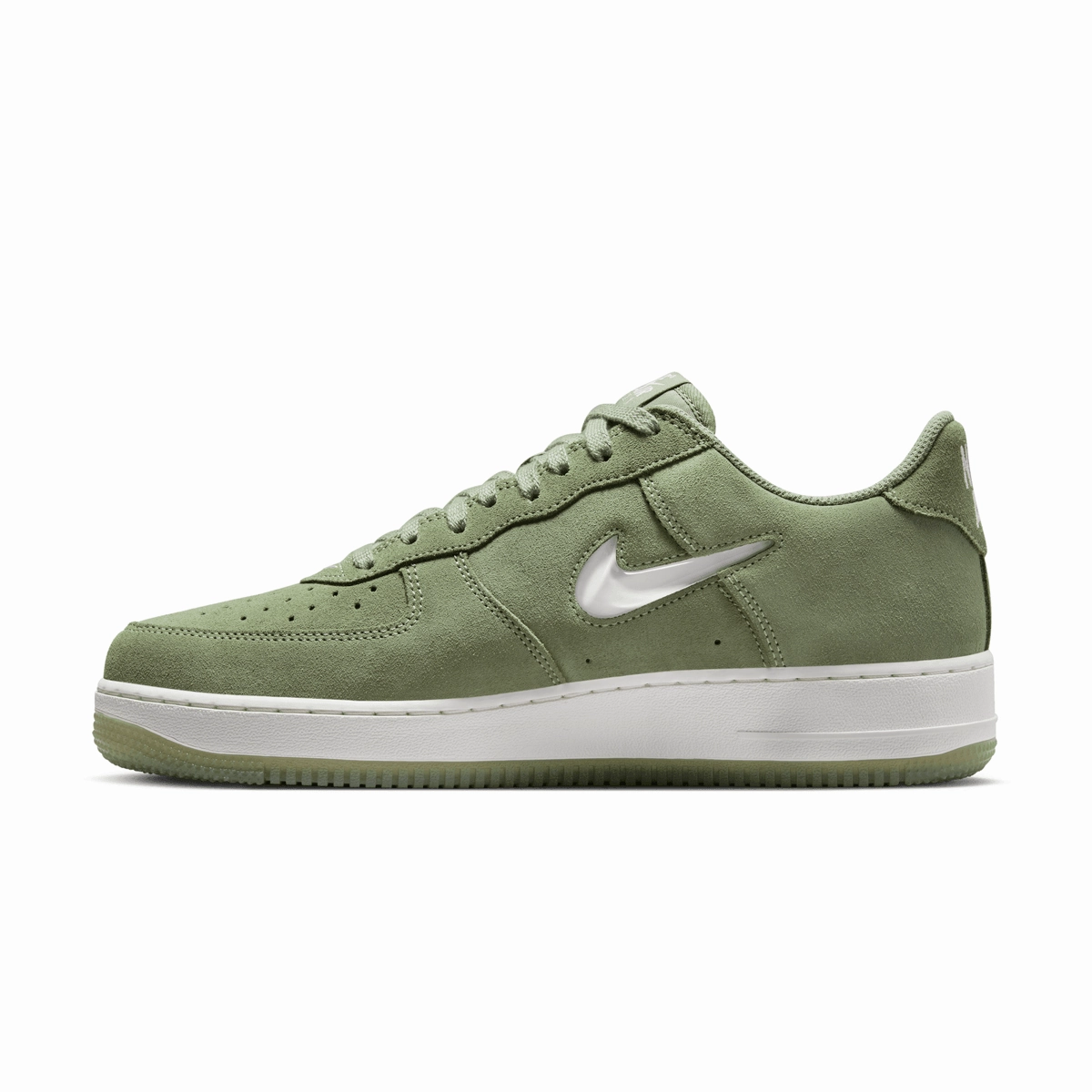 Air Force 1 Low '07 Jewel 'Colour Of The Month Oil Green' High-top Tension Balanced Lacing