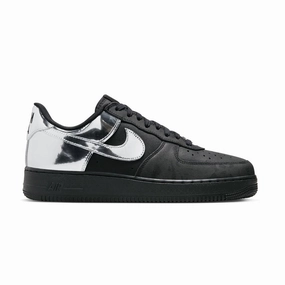 Air Force 1 Low 'Black Metallic Silver' Reinforced toe