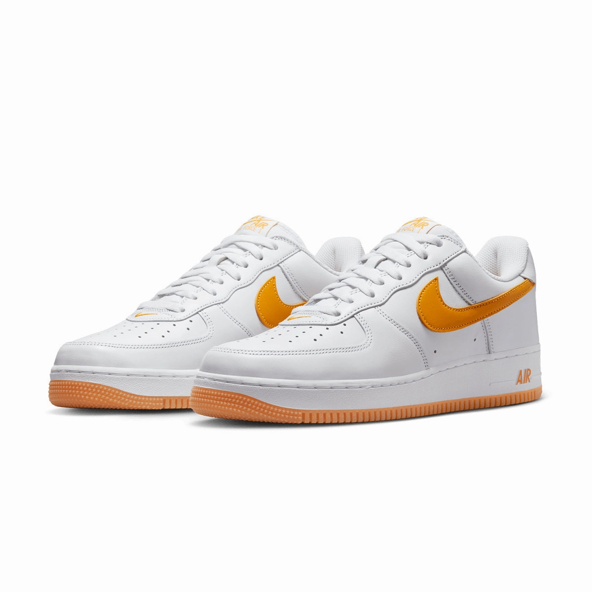 loose - fit Air Force 1 Low Retro QS 'Waterproof White University Gold'