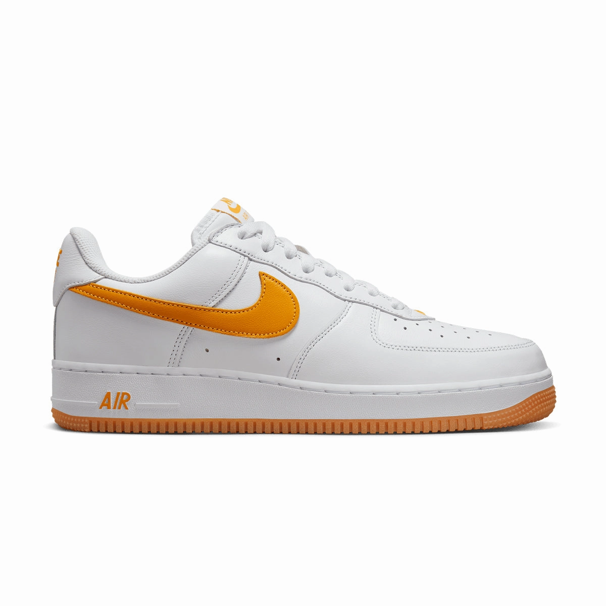 Autumn dancing shoes Air Force 1 Low Retro QS 'Waterproof White University Gold'