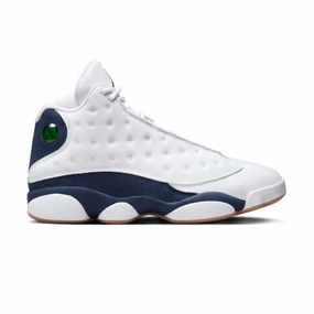 Air Jordan 13 'White Midnight Navy' synthetic sole
