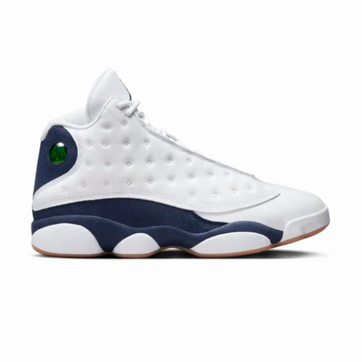 Air Jordan 13 'White Midnight Navy' synthetic sole