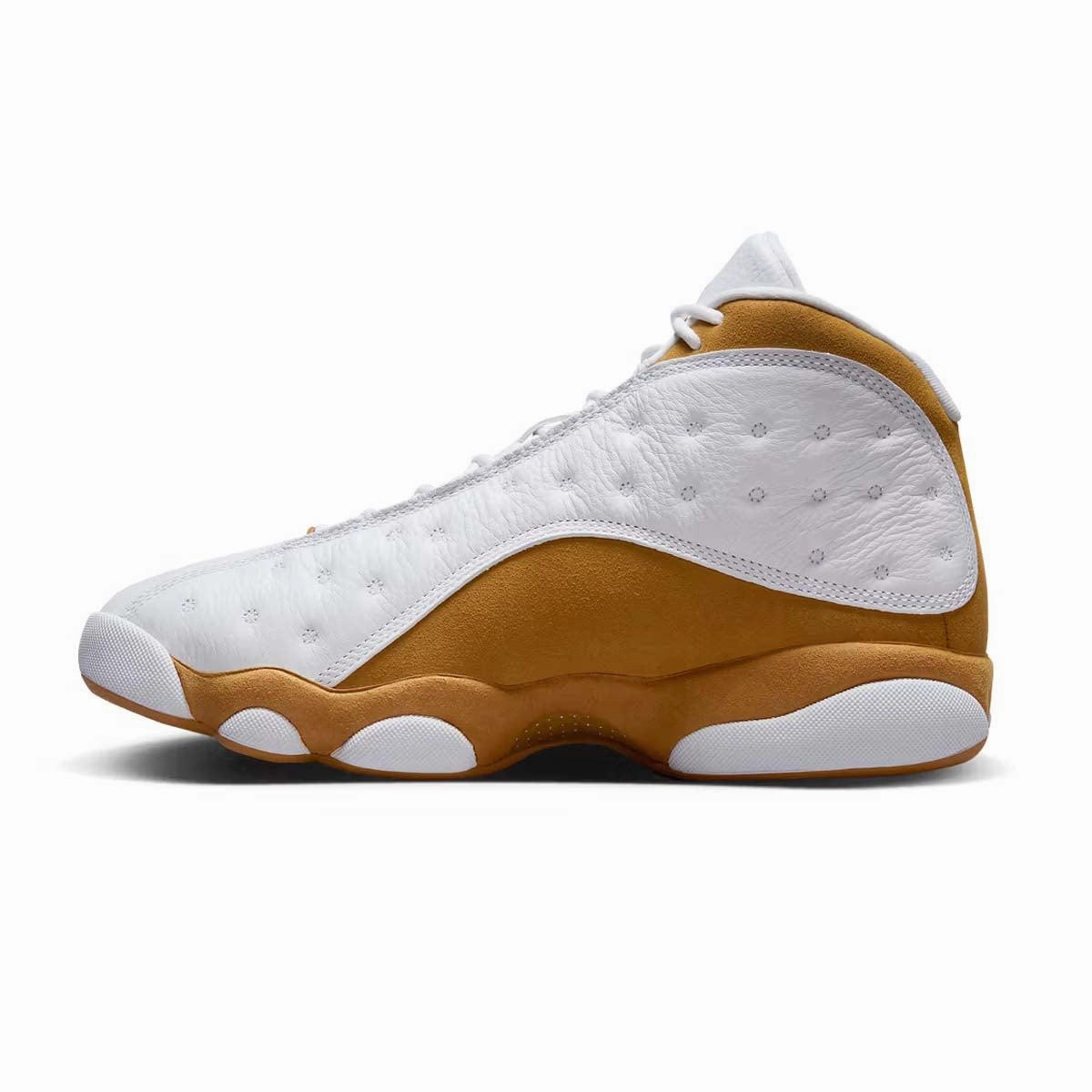 Structured silhouette Non Marking Tread Air Jordan 13 Retro 'Wheat'