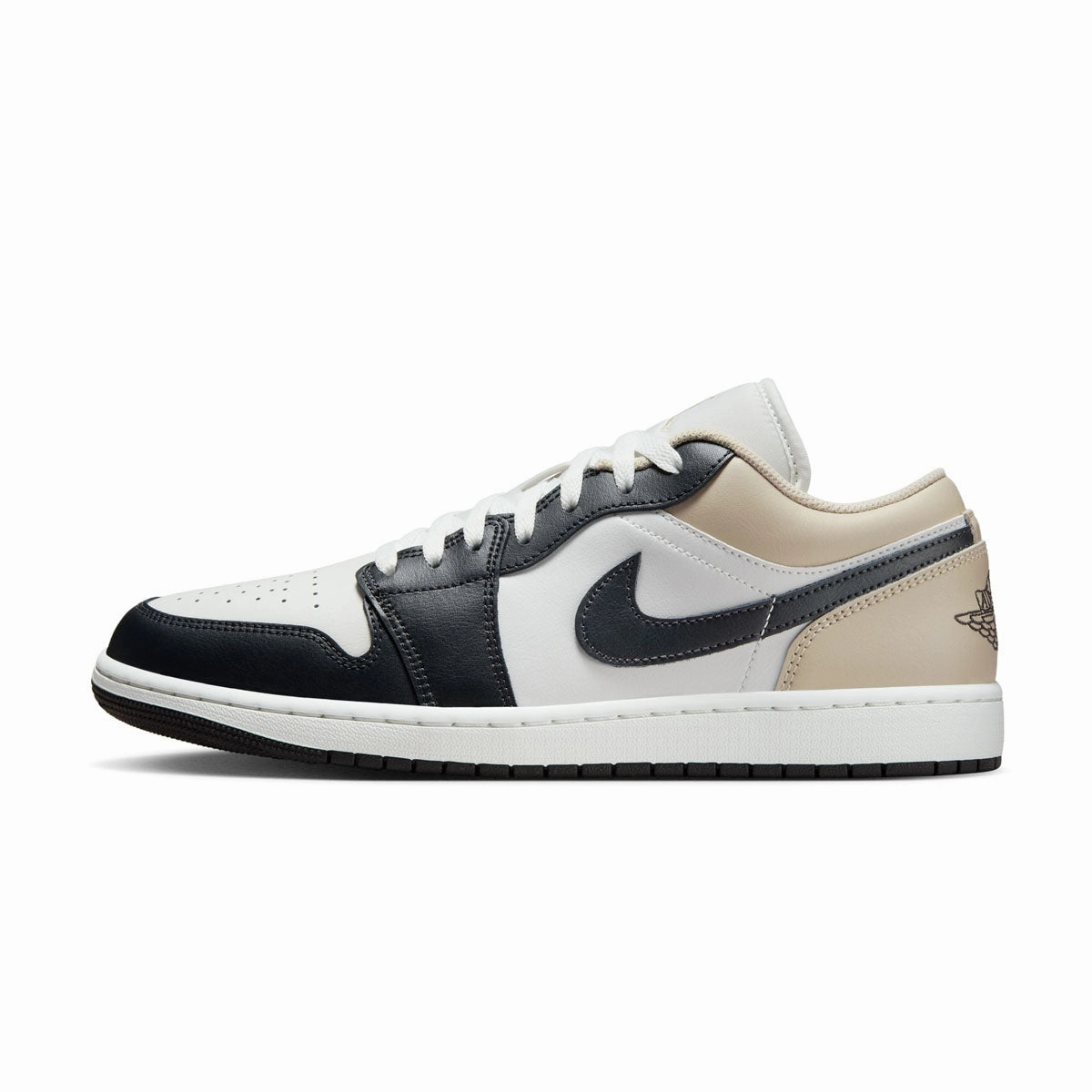Excellent Odor-resistant Air Jordan 1 Low 'Summit White Off Noir Rattan'