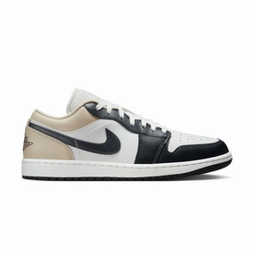 High Rebound Midsole Air Jordan 1 Low 'Summit White Off Noir Rattan'