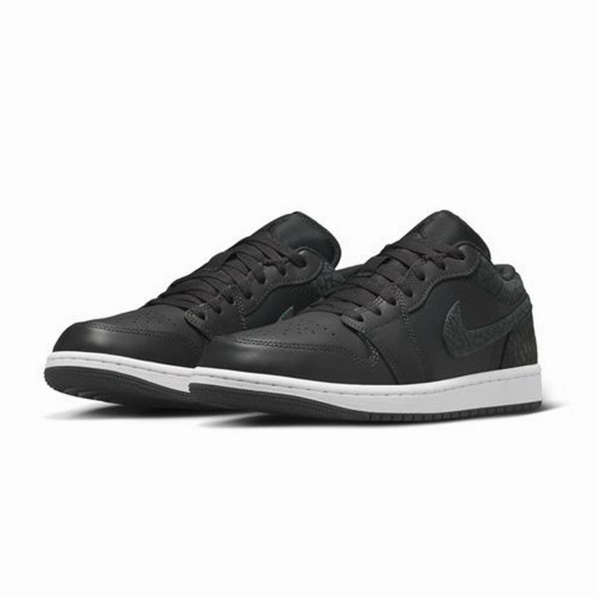 Contoured Arch Shape most winter Air Jordan 1 Low SE 'Black Elephant'