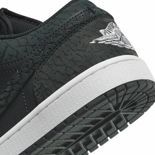 Air Jordan 1 Low SE 'Black Elephant' Flex Grooves Design