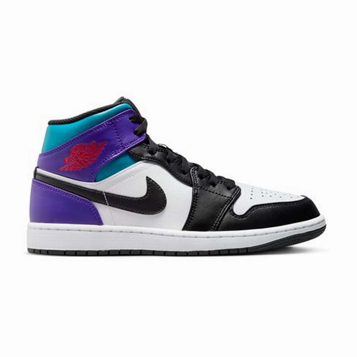 Air Jordan 1 Mid 'Aqua Purple' Chunky