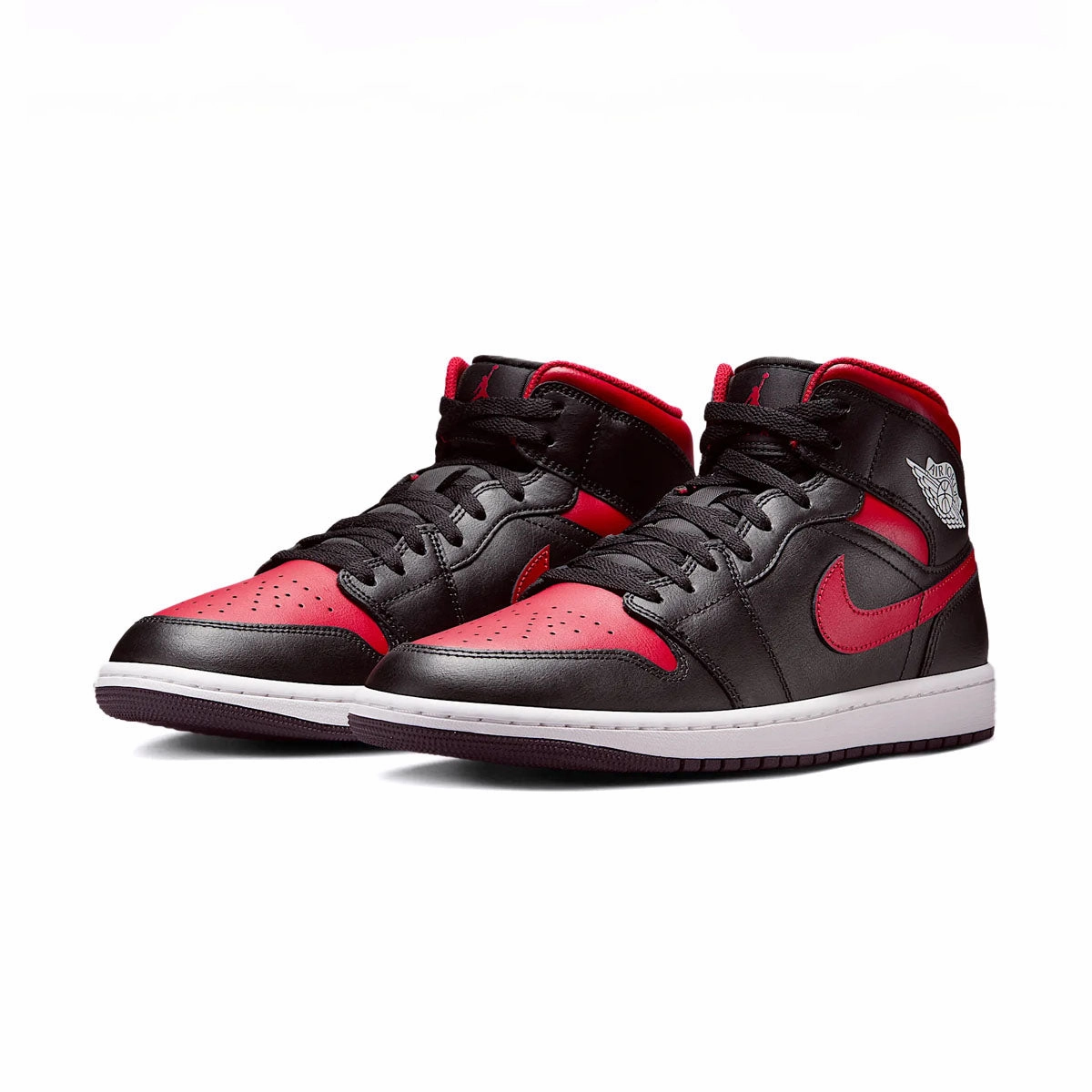 Eco Friendly Leather Torsion Control System Air Jordan 1 Mid 'Bred'