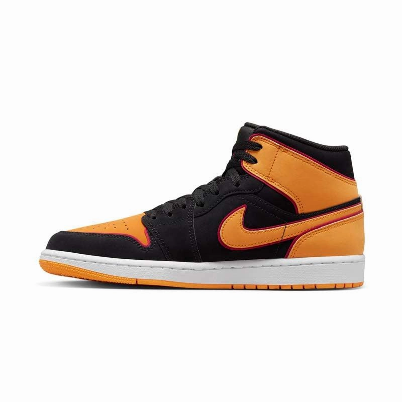 Air Jordan 1 Mid SE 'Fat Tongue' Solid Abrasion Resistant Outsole