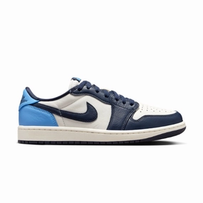 hook - and - loop closure Air Jordan 1 Retro Low 'Obsidian'