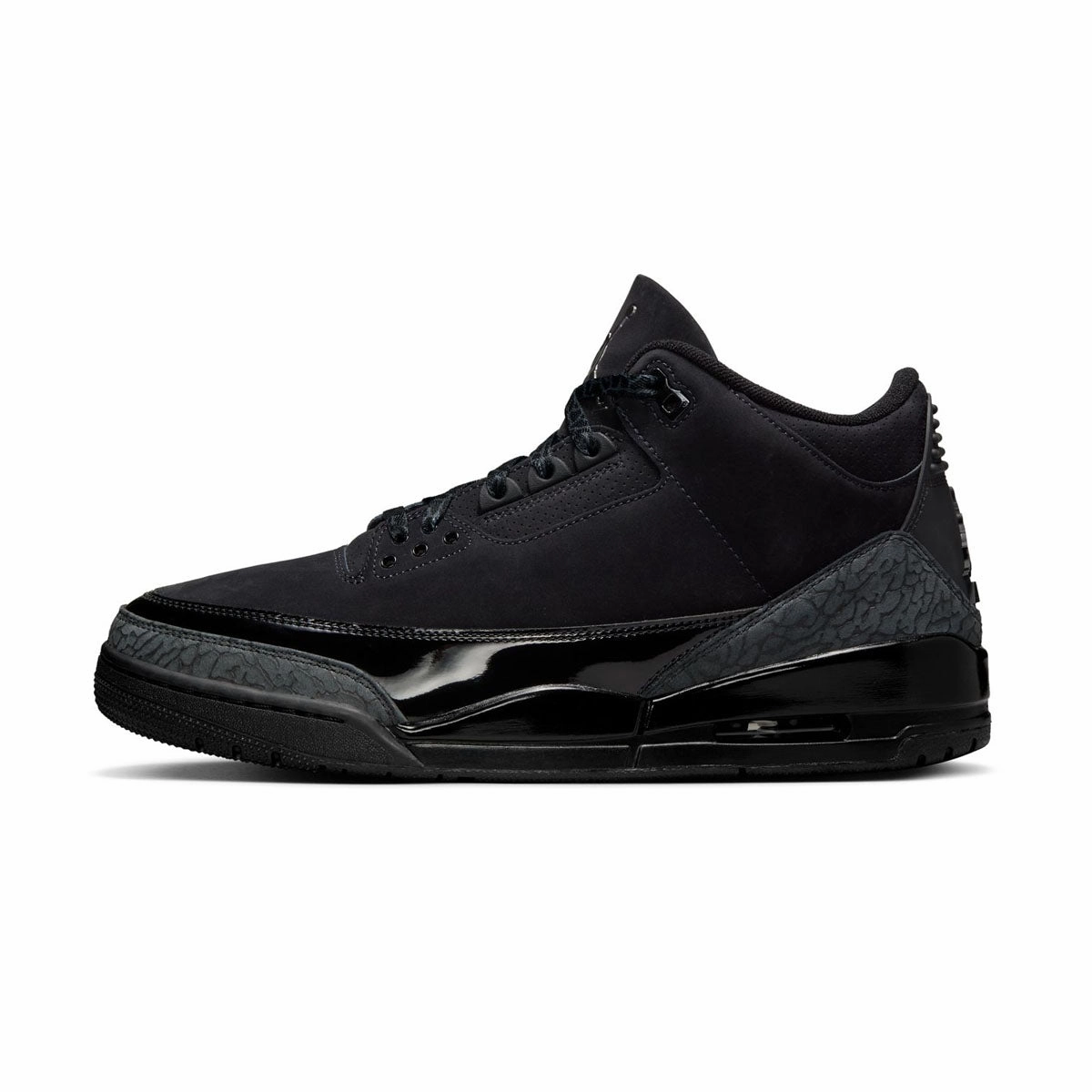 Air Jordan 3 Retro 'Black Cat' Unique grip