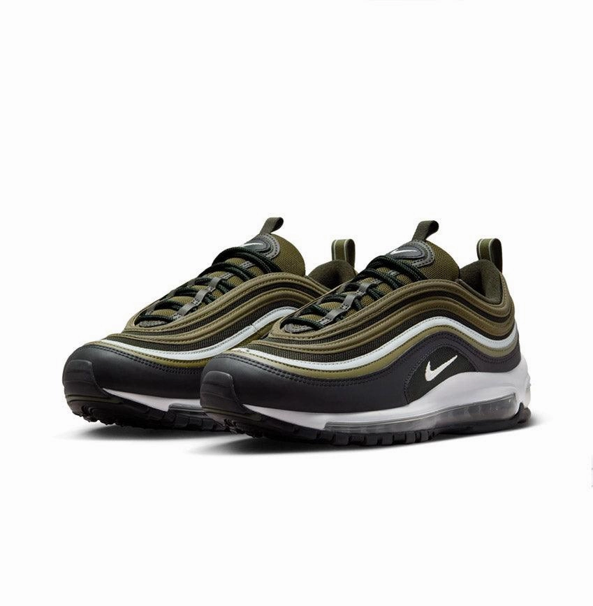 Air Max 97 'Black Olive' Microperforated Panels breathable insole