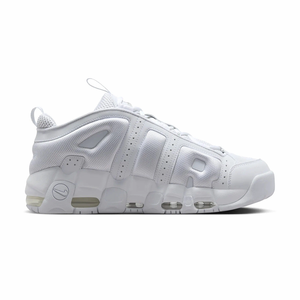 Air More Uptempo Low 'White' thickest Shock Absorbing Midlayer