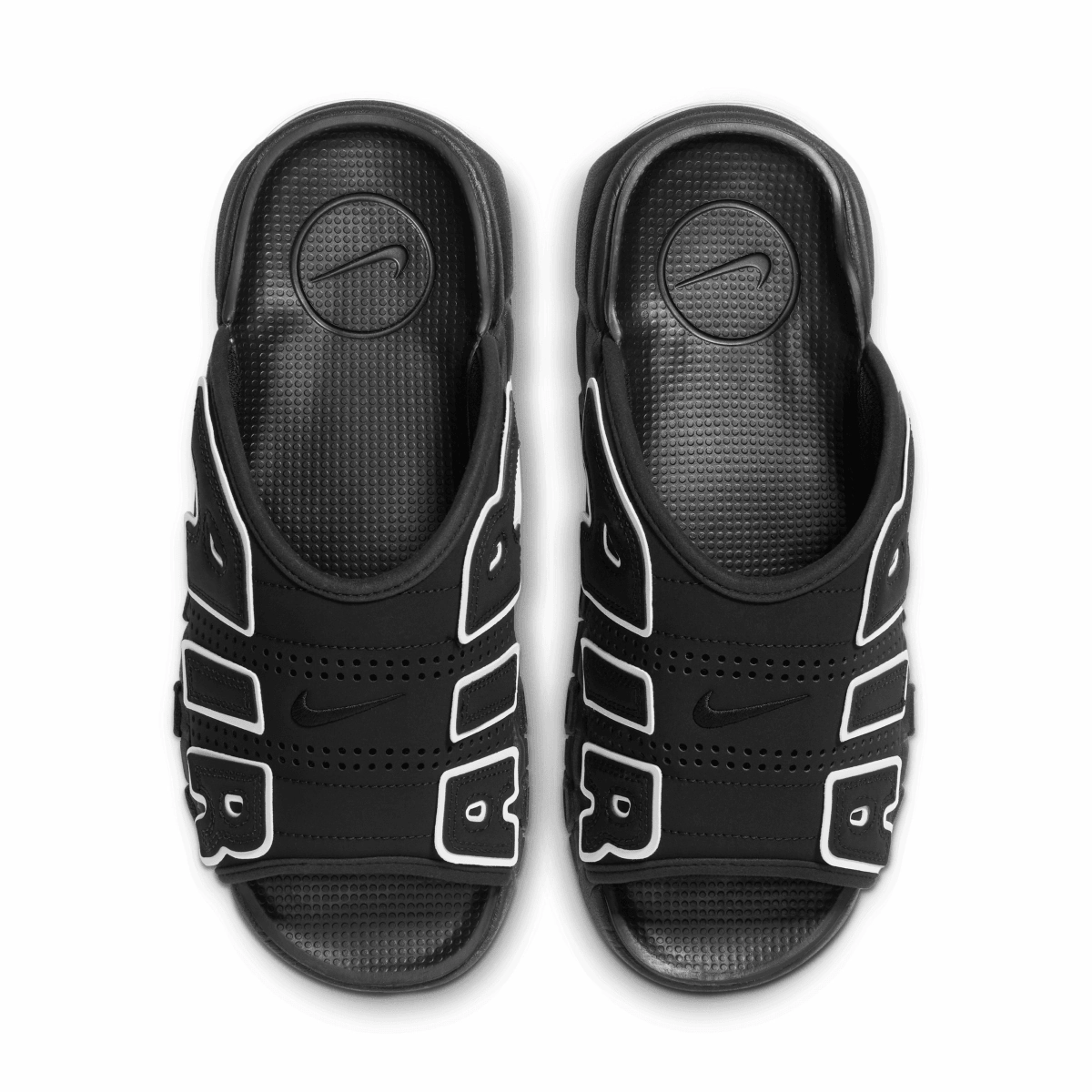 tennis - style Air More Uptempo Slide 'Black'