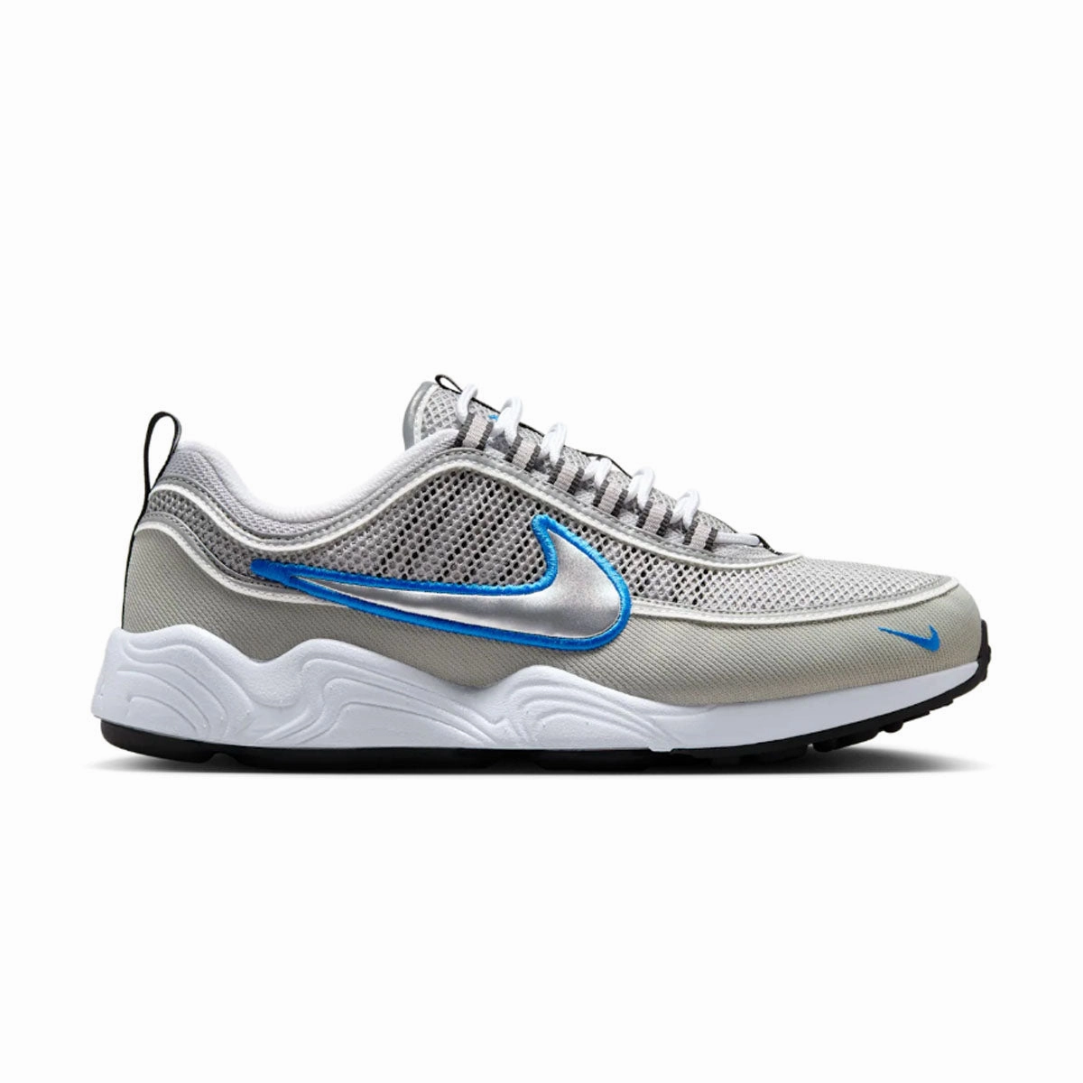 Air Zoom Spiridon SP 'Metallic Silver Signal Blue' Weatherproof Seam