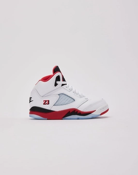 Jordan Air Jordan 5 Retro 'Fire Red Black Tongue' Pre-School Glam traction