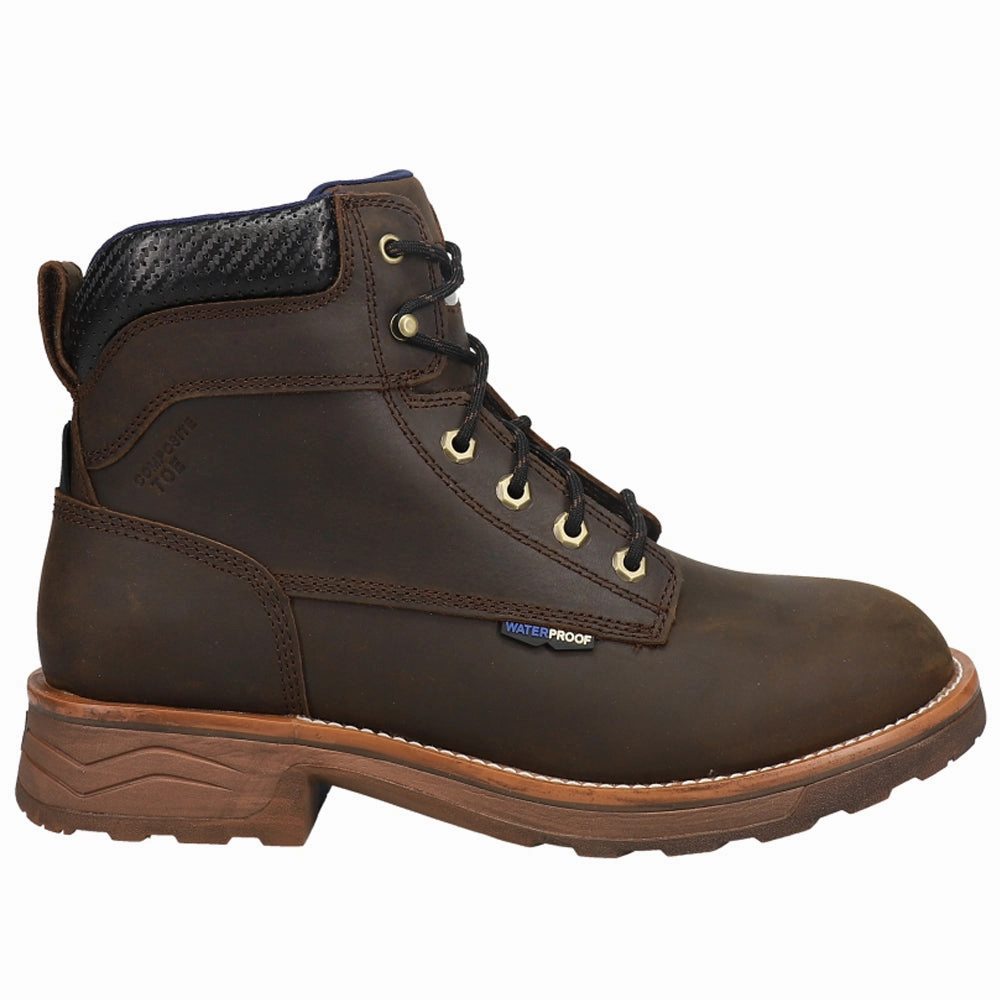 Kinetic 6 Inch Waterproof Composite Toe Work Boots Industrial Performance
