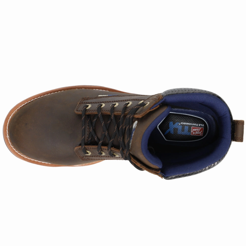 Rugged Comfort Heavy Lifting Kinetic 6 Inch Waterproof Composite Toe Work Boots