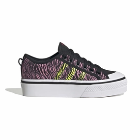 Nizza Zebra Print Platform Sneakers Chic Comfort