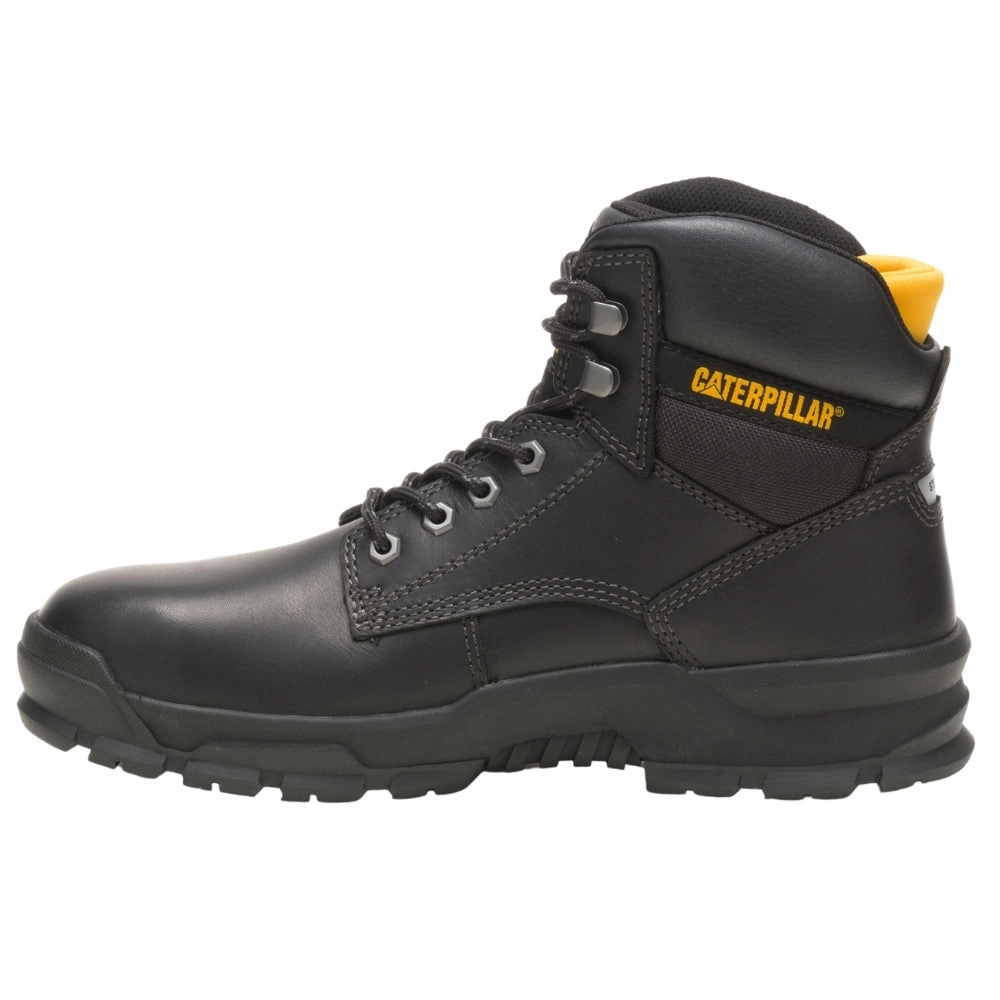 Mobilize 6 Inch Electrical Hazard Alloy Toe Work Boots Soft Leather