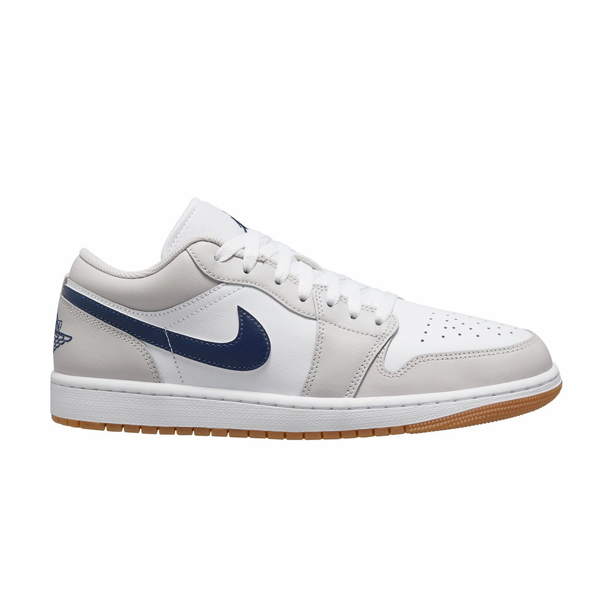 professional athletes street Air Jordan 1 Low 'Midnight Navy Neutral Grey'