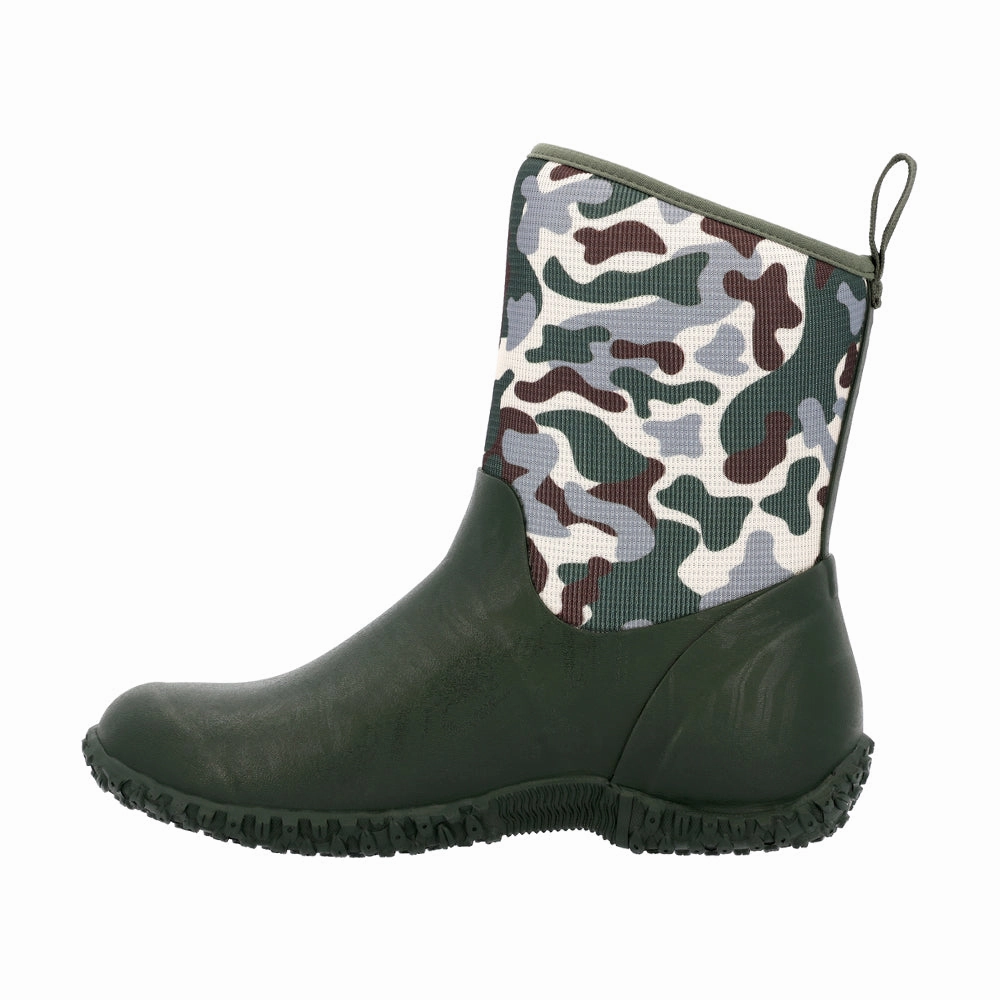 indoor - style Sneakers Muckster II Mid Camo Round Toe Pull On Boots