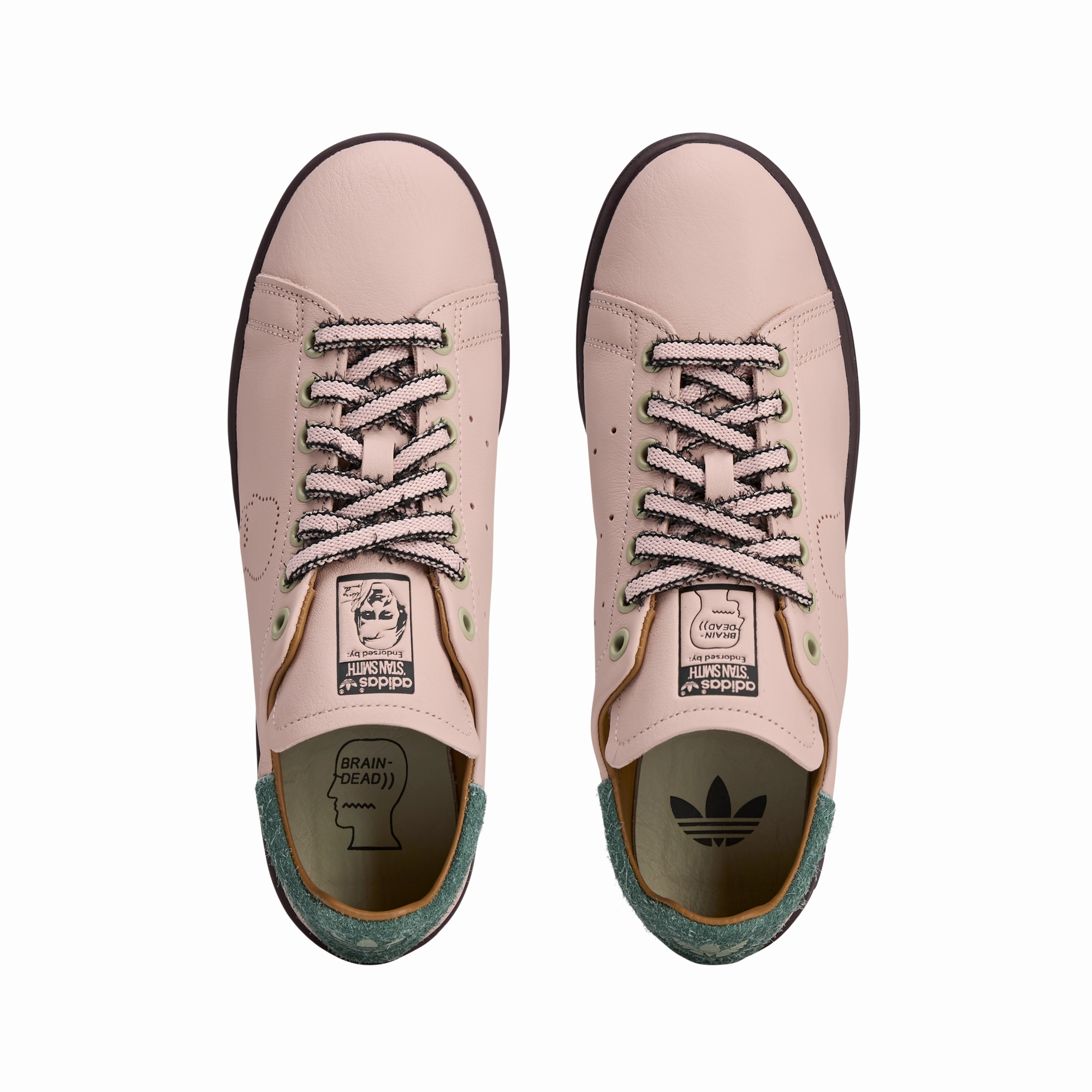   Brain Dead Stan Smith 'Vapour Pink' suitable for formal wear Slim flair