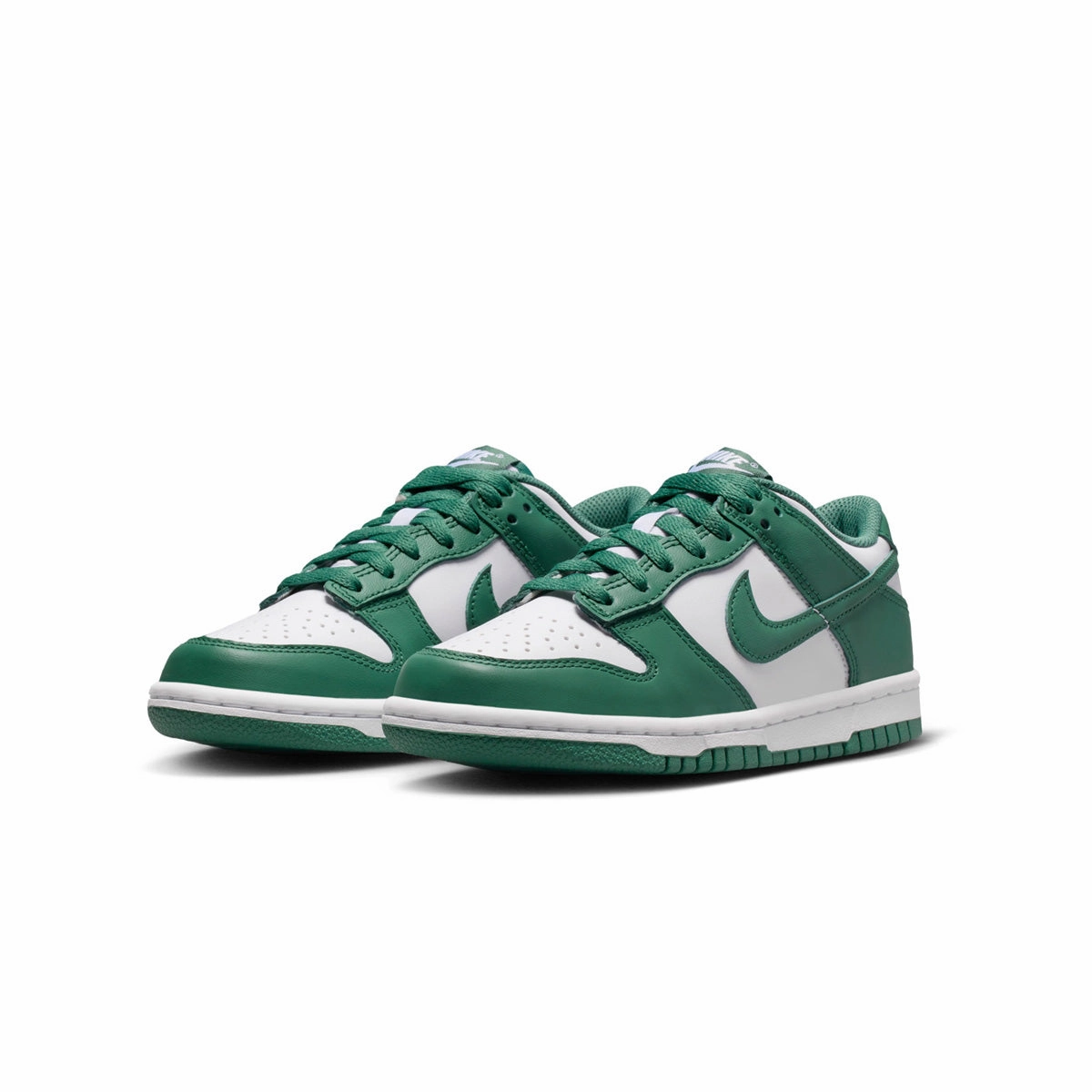 Kids Dunk Low 'Spruce Green' Ultra-soft sole suitable for daily commuting
