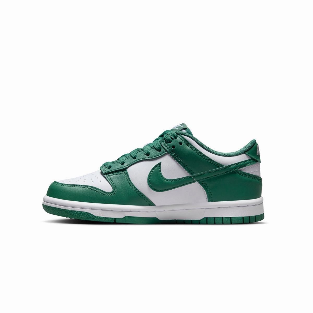 All-around comfort Handcrafted Stitching Kids Dunk Low 'Spruce Green'