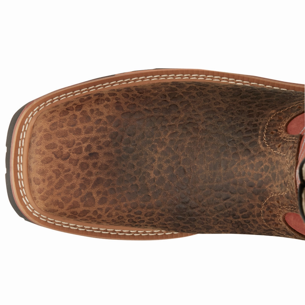 Dalhart 12 Inch Waterproof Nano Composite Toe Work Boots Reinforced Cushion