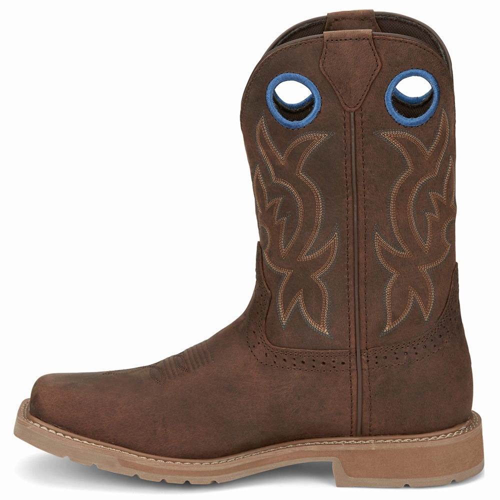 All Around 11 Inch Waterproof Work Boots Strong Construction anti stress