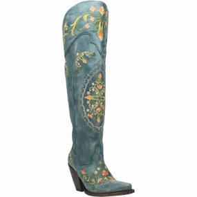 Flower Child Embroidered Snip Toe Cowboy Boots birthday