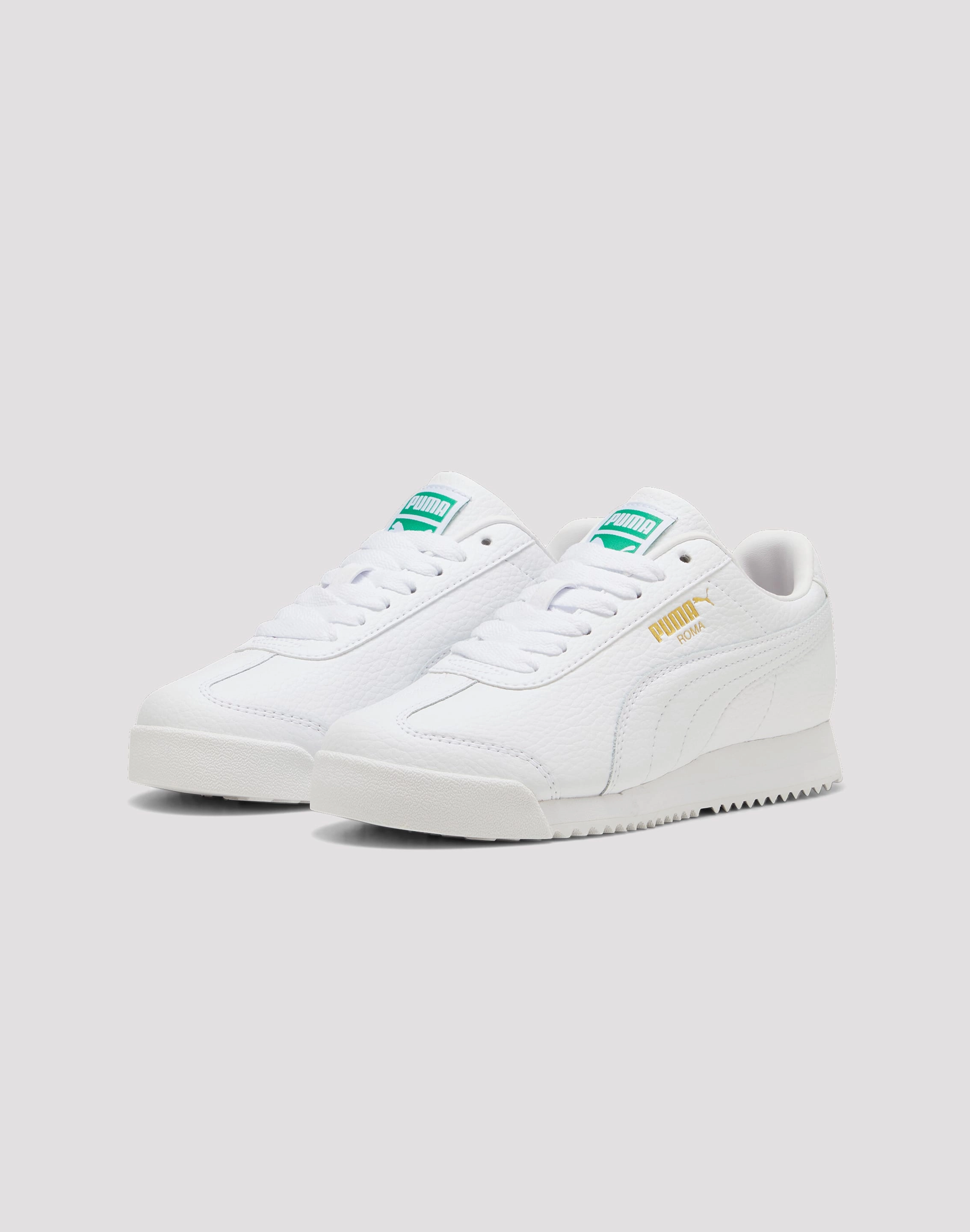 ShockAbsorption Puma Roma Grade School Kids' "White"