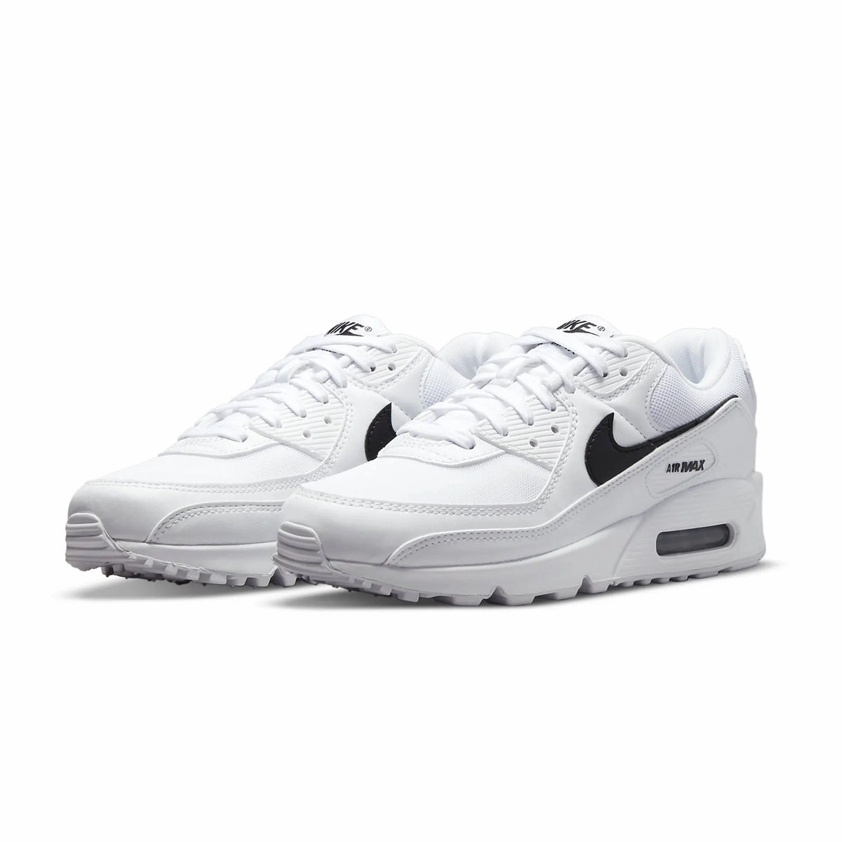 Wmns Air Max 90 'White Black' therapeutic Casual Touch