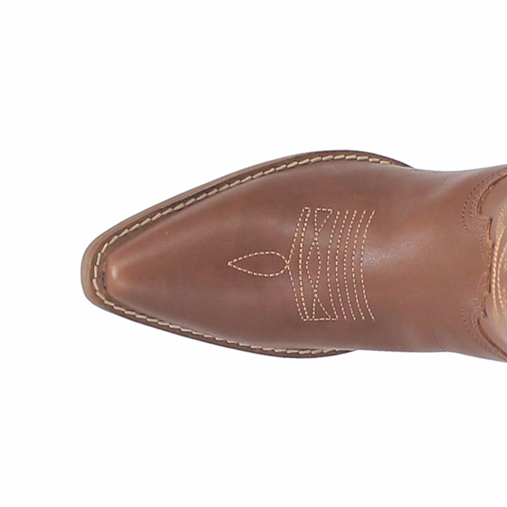 Out West Embroidered Snip Toe Cowboy Boots Stretchable Tongue least fall