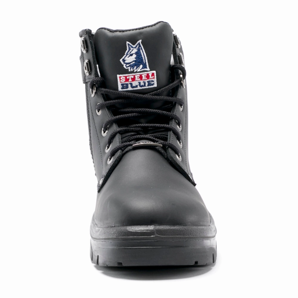 Argyle 6 Inch Slip Resistant Wide Steel Toe Work Boots Reliable Comfort Oil Resistant Sole Shoes