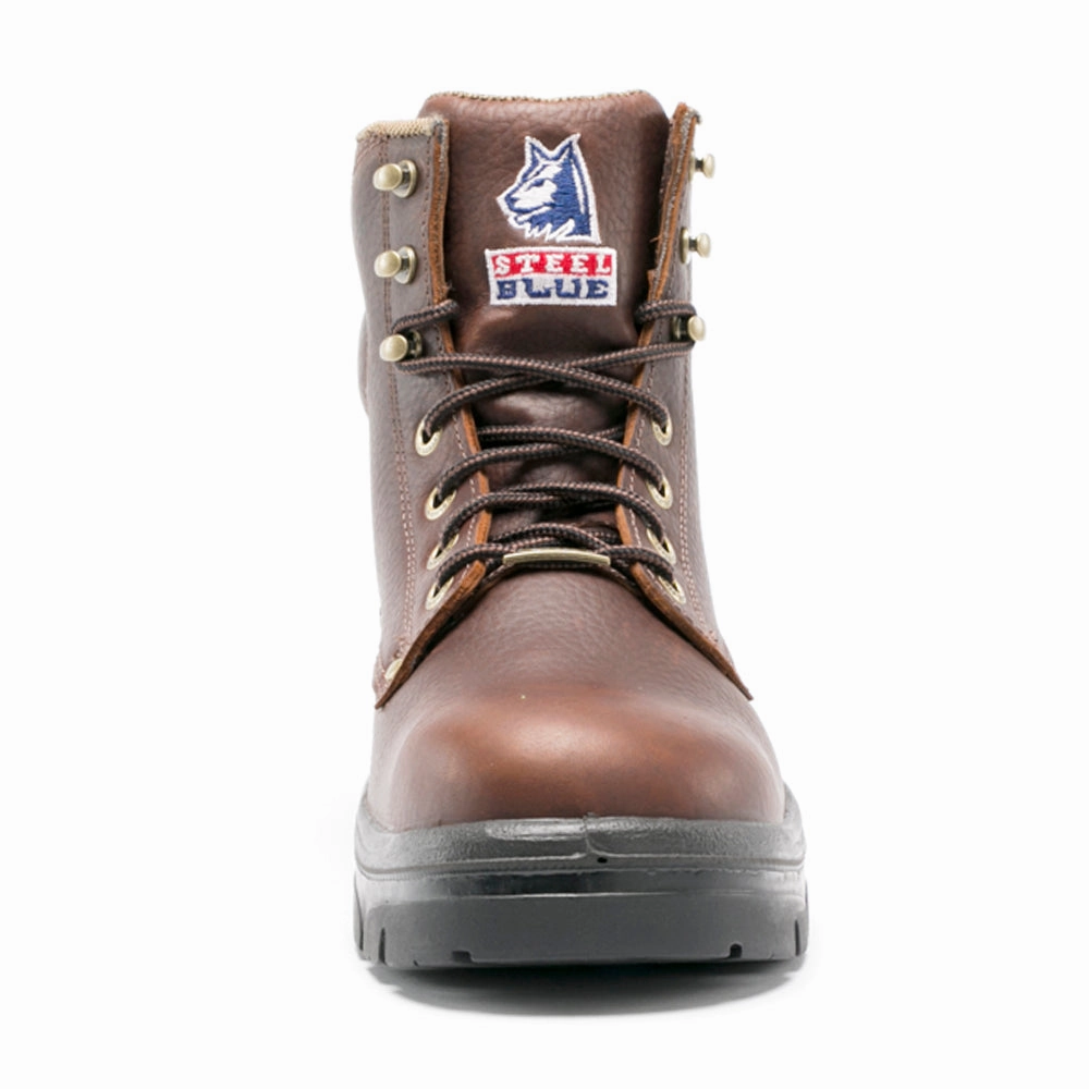 Heavy Duty Cushioning System Argyle 6 Inch Waterproof Soft Toe Work Boots