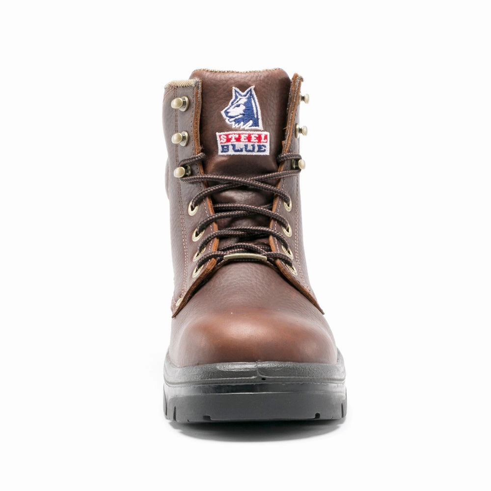 Argyle 6 Inch Waterproof Wide Soft Toe Work Boots Max Grip Sole