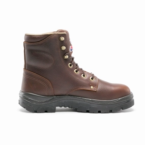 Long Wear Support Argyle 6 Inch Waterproof Wide Soft Toe Work Boots