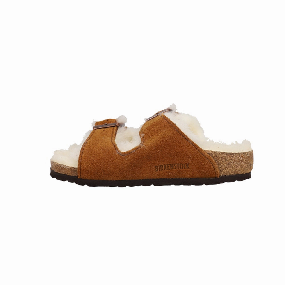 Smooth Comfort Sandals Easy Lifestyle Sandals Arizona Shearling Suede Leather (Little Kid-Big Kid)