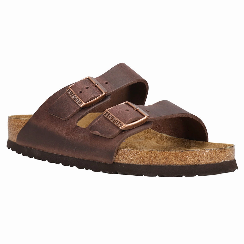 Arizona Soft Footbed Oiled Leather Sandals Casual Style Shoes