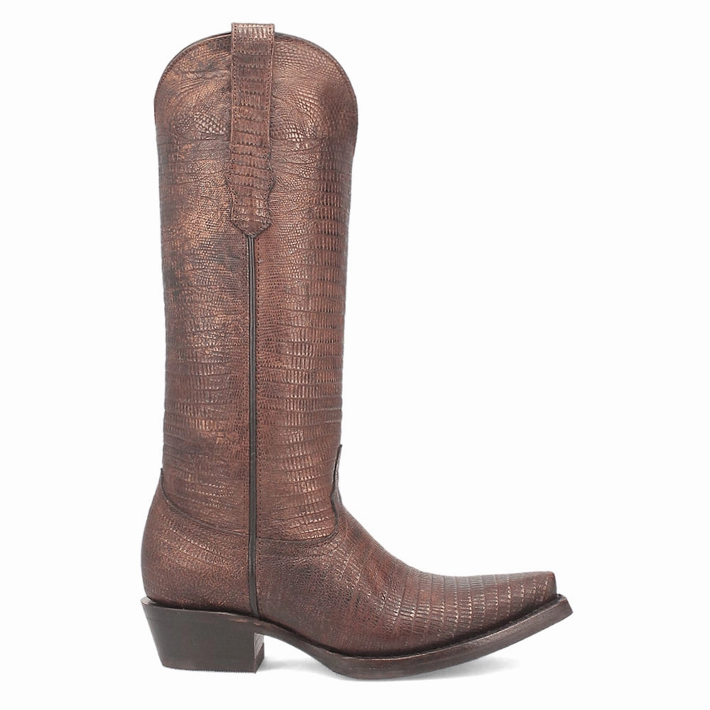 Athena Lizard Print Snip Toe Cowboy Boots Ergonomic Shape least sporty