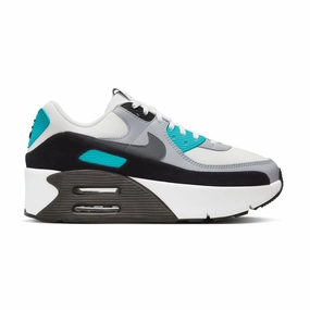 Wmns Air Max 90 LV8 'Laser Blue' volleyball players kids' shoes