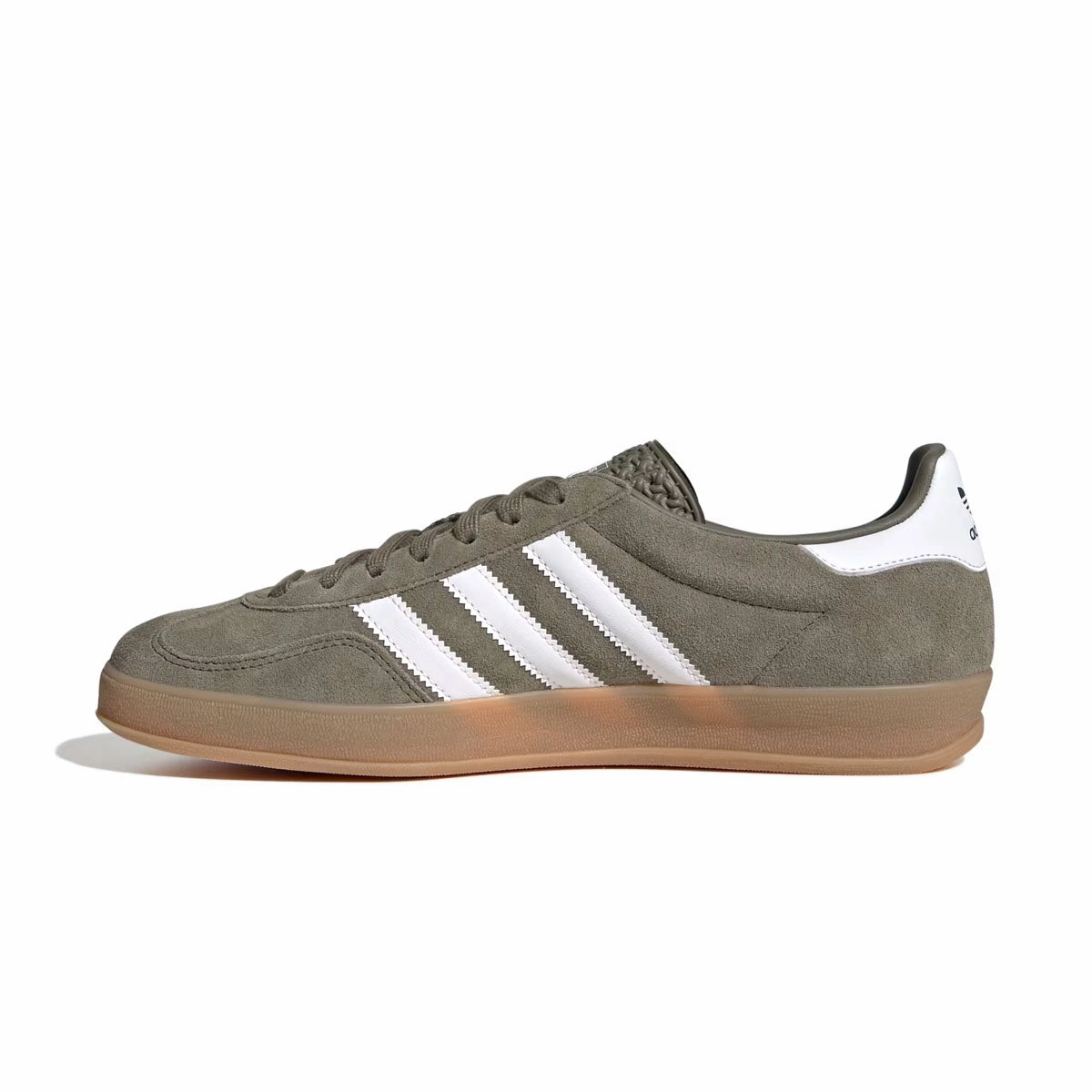 Quick piece men's shoes Gazelle Indoor 'Olive Strata White'