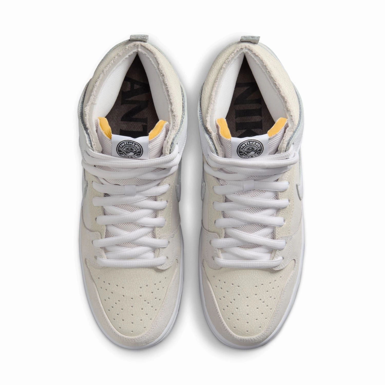 Cushioned Insole Technology most stylish   Antihero SB Dunk Hi 'White'