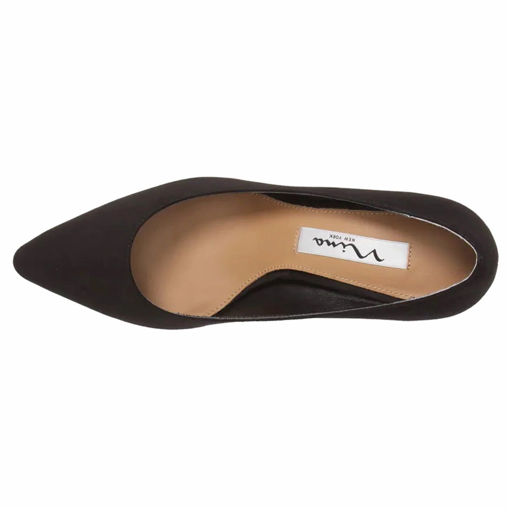 thick - soled Zero Drop Design Nina60 Pointed Toe Pumps